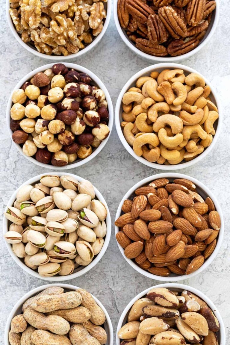 15 Common Types of Nuts