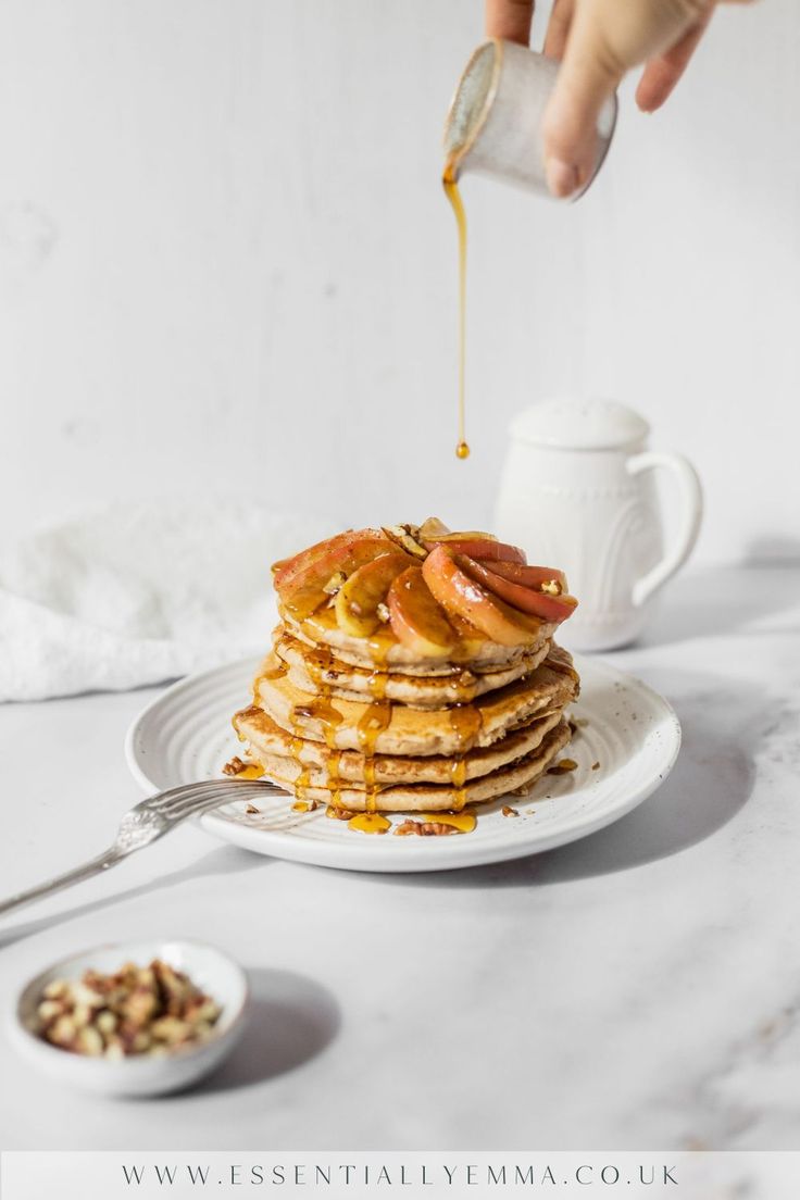 Caramel Apple Pancakes - essentially emma